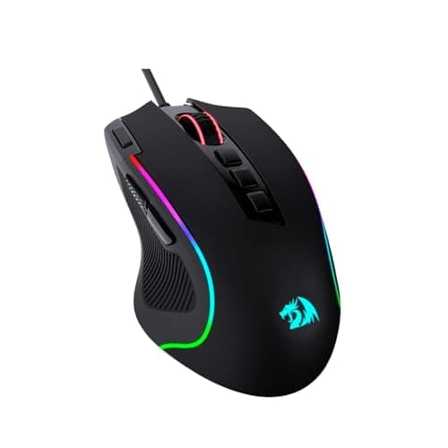 Mouse Gamer Redragon Predator RGB M612-RGB Preto