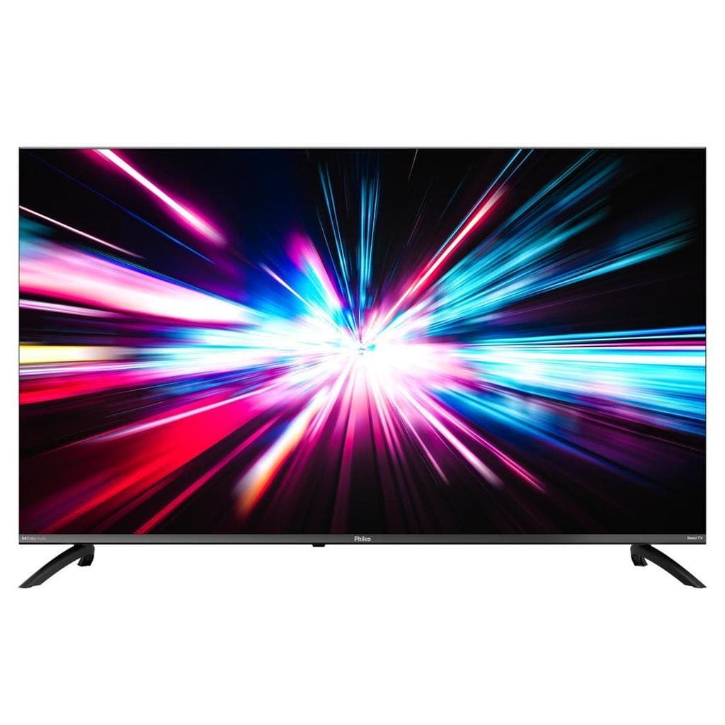 Smart TV Philco P49CRA 49" UHD 4K DLED Cinza com Roku TV HDR10 Bivolt