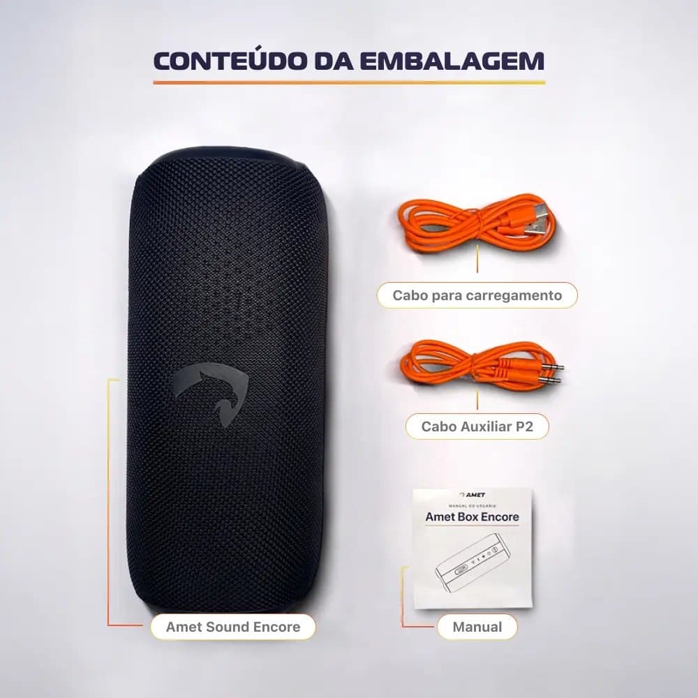 Caixa de Som Bluetooth Portátil 30W