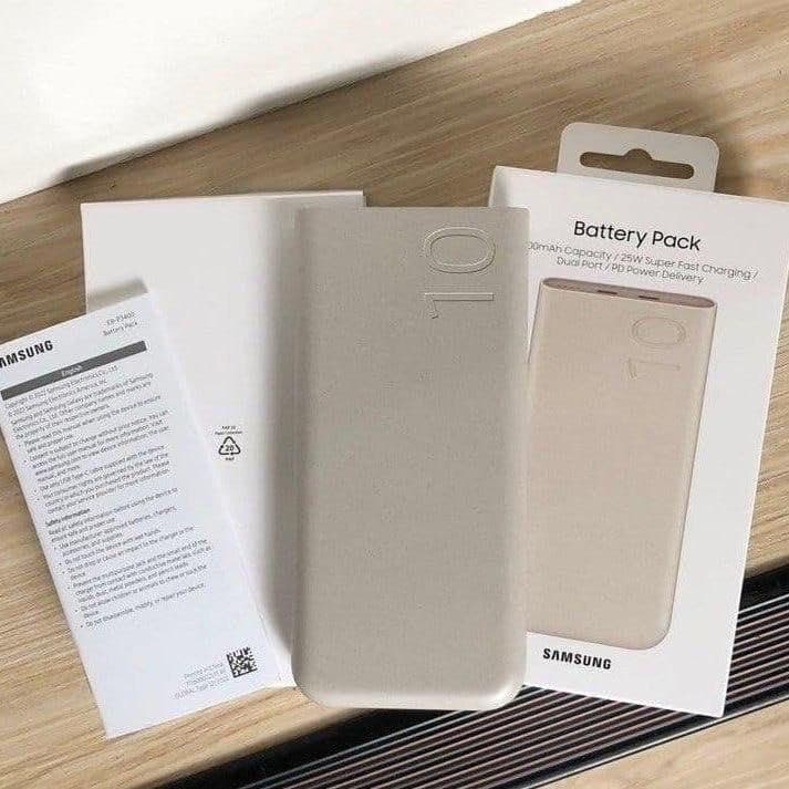 Bateria Carregador Portátil 2x USB-C 10000mAh 25W Samsung