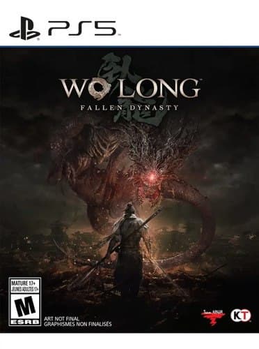 Jogo Wo Long Fallen Dynasty PS5 Mídia Física