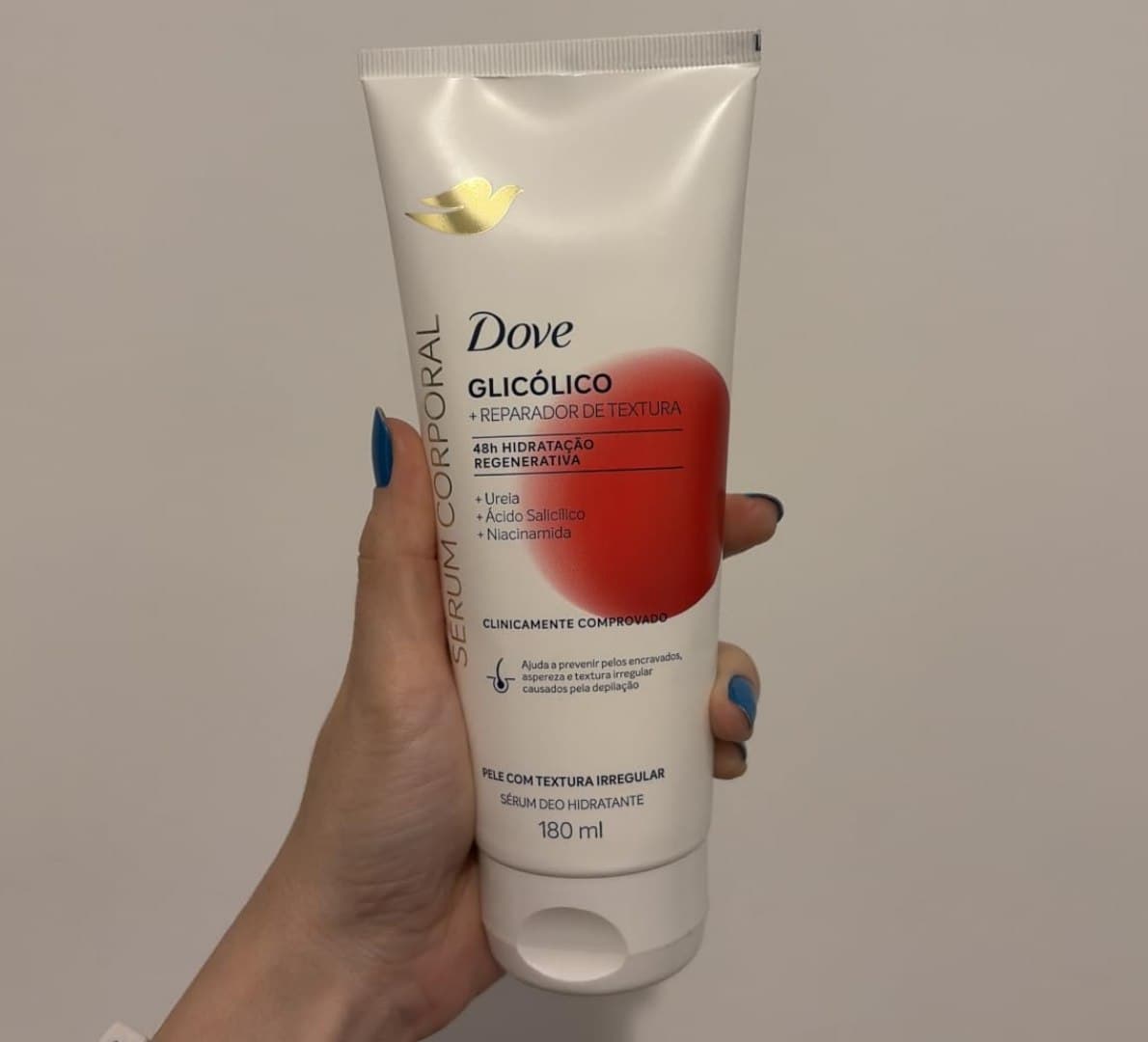 Dove Hidratante Sérum Corporal Glicólico + Reparador de Textura 180ml