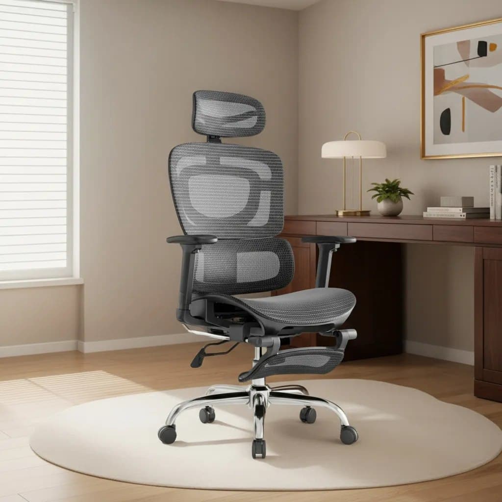 Cadeira Escritório Ergonômica Mônaco BT07/WT07 Luvinco