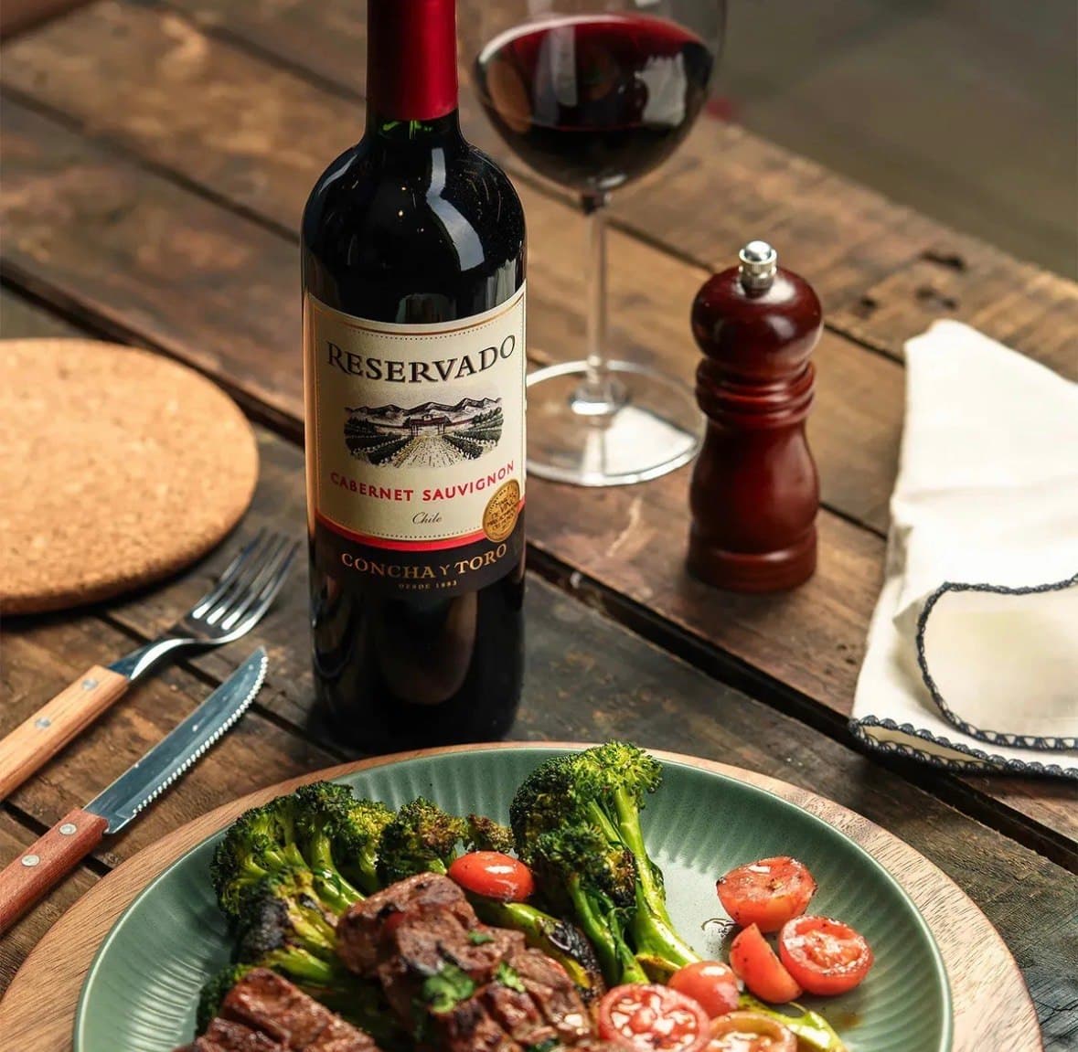 Vinho Chileno Tinto Concha Y Toro Reservado Cabernet Sauvignon 750ml