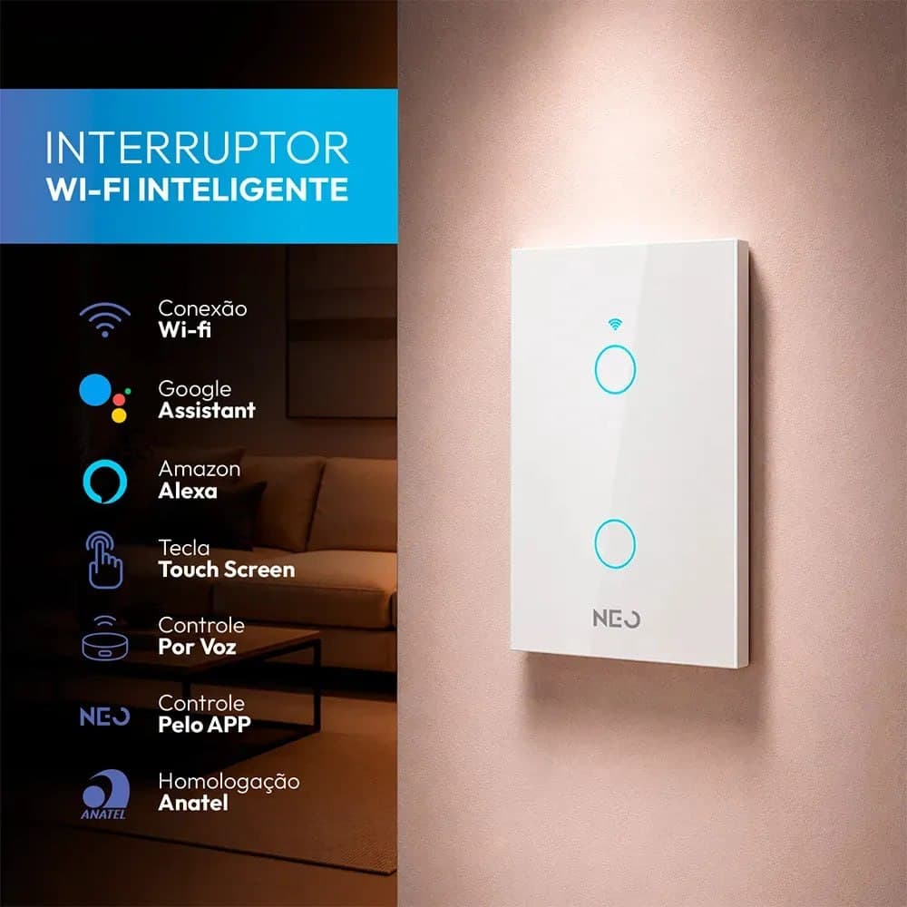 Interruptor Inteligente Smart Wi-Fi