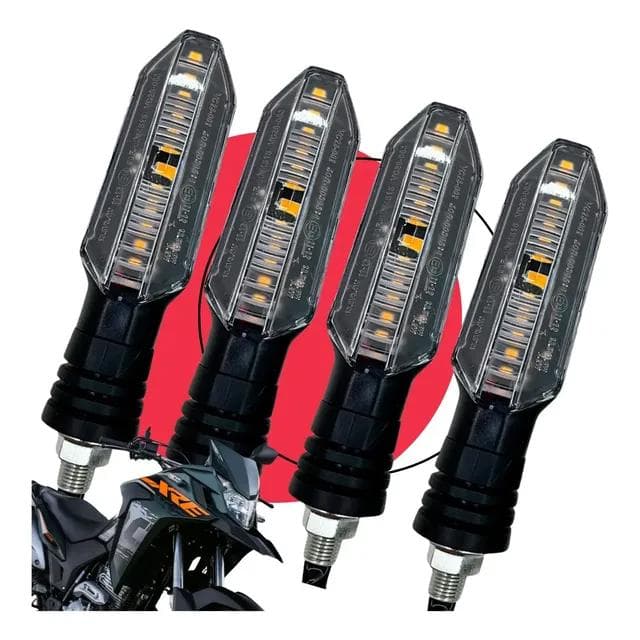 Kit 4 Piscas Seta para Moto